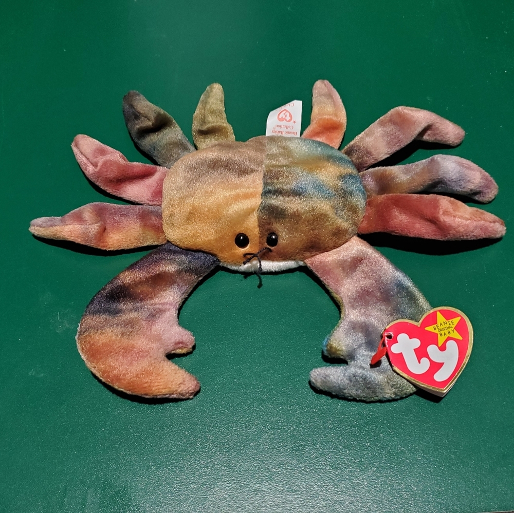 RARE TY BEANIE BABY (CLAUDE) IN GREAT SHAPE